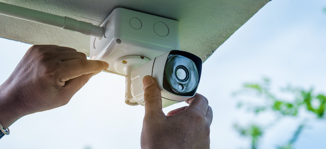 Home CCTV camera installation in Dehradun by Techno Worlds – HD night vision security setup